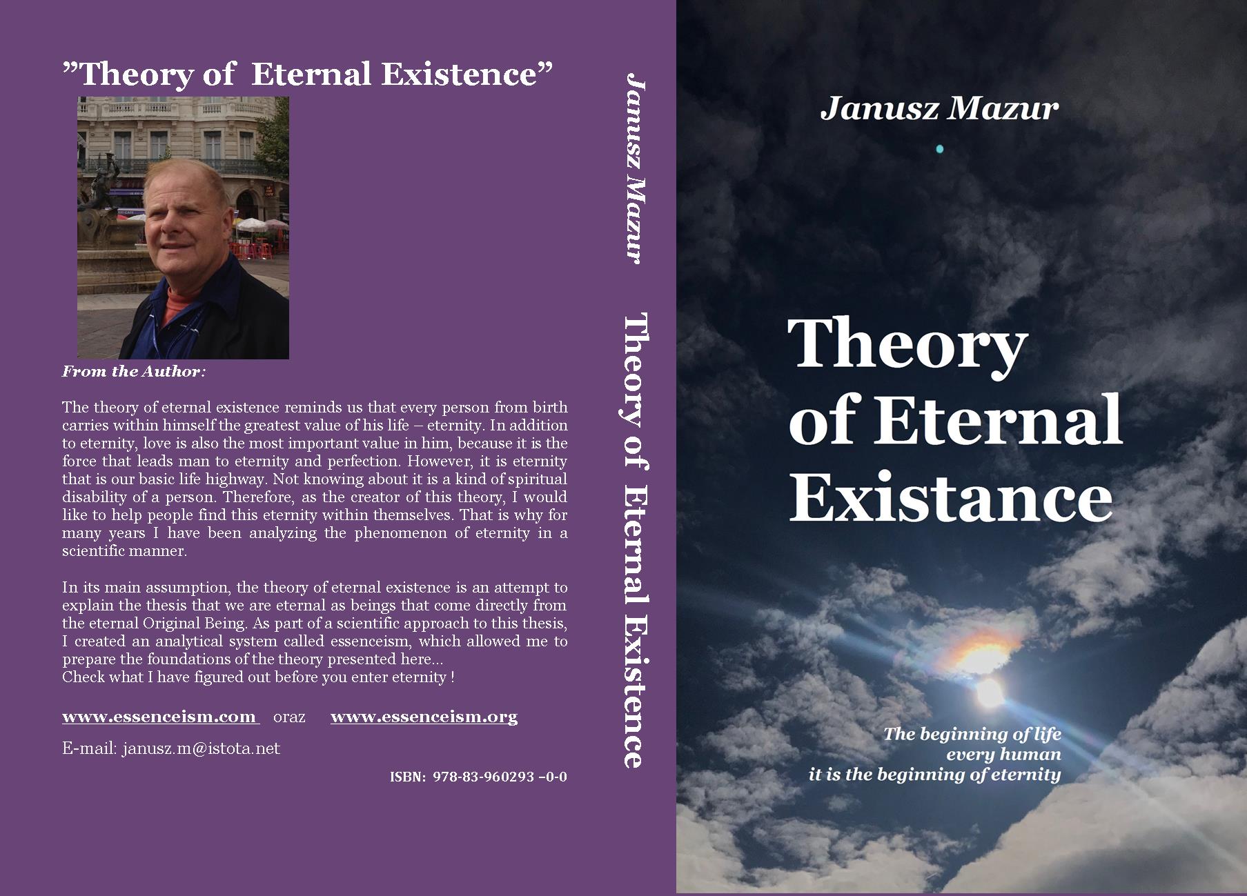 Cover of the Theory of  Eternal Existence Cover of the Theory of  Eternal Existence